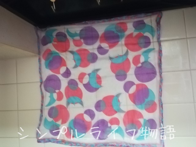 キッチンのタイル壁　目地の掃除１１