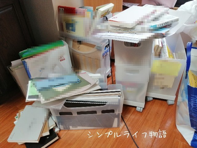 部屋の片づけ】収納をクローゼットへ一本化する。途中経過に利用