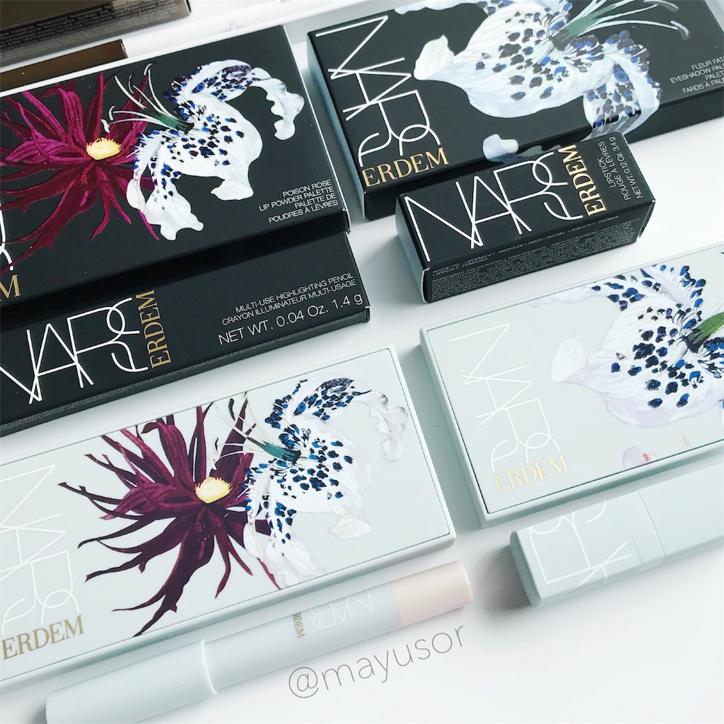 NARS ERDEM ポイズンローズ リップパウダーパレット US NARSで買った