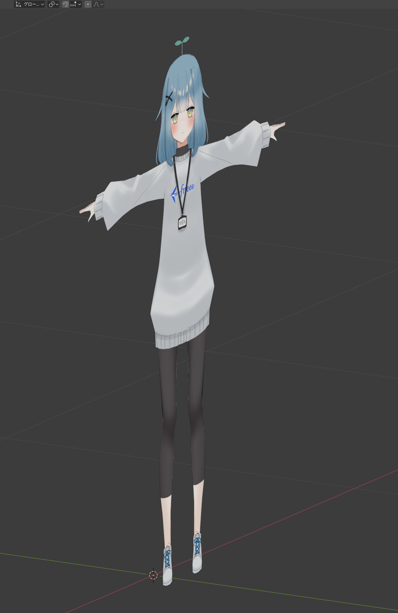 急遽作った代打アバターの画像