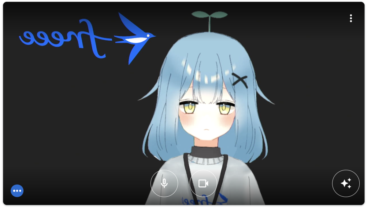 GoogleMeetのスクリーンショット