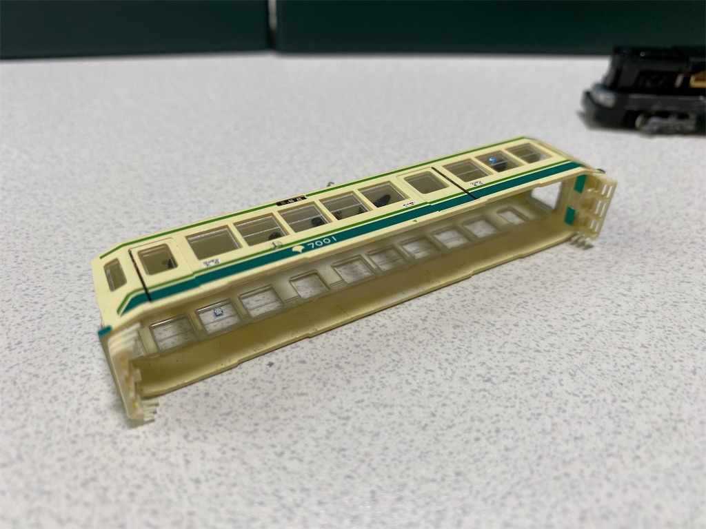 MODEMOの都電に鉄コレ動力を - 走ルンですノート