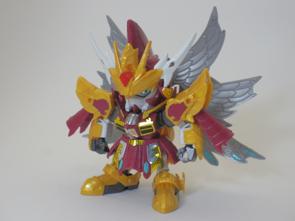 完成品　バンダイ SD三国伝 022 真 紅蓮装 曹操ガンダム・絶影 SD三国伝 真 紅蓮装 曹操ガンダム・絶影 レビュー : はっちゃか 完成