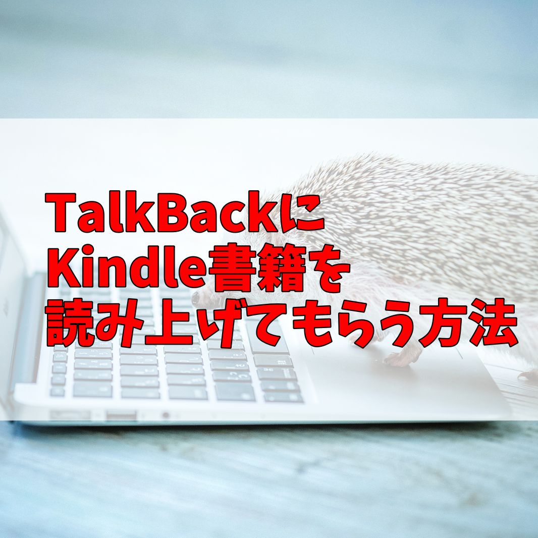 え Audible高すぎ Android端末でtalkbackにkindle書籍を読み上げてもらう方法 Meのhigeブログ え Audible高すぎ Android端末でtalkbackにkindle書籍を読み上げてもらう方法 Meのhigeブログ
