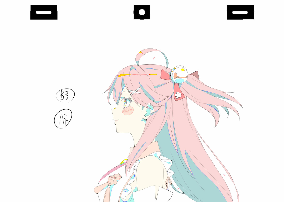 みこち原画その2