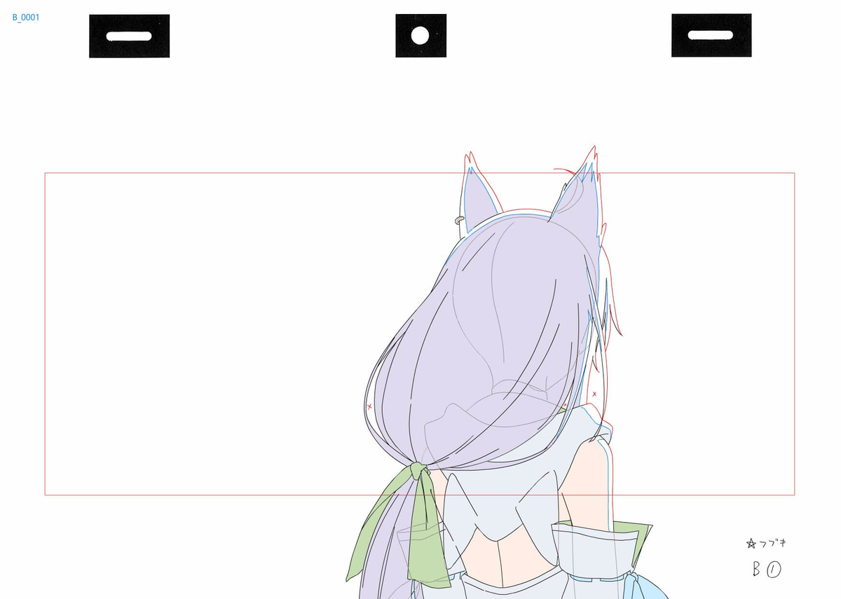 フブキ原画その1