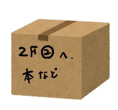引越しダンボールのイメージ