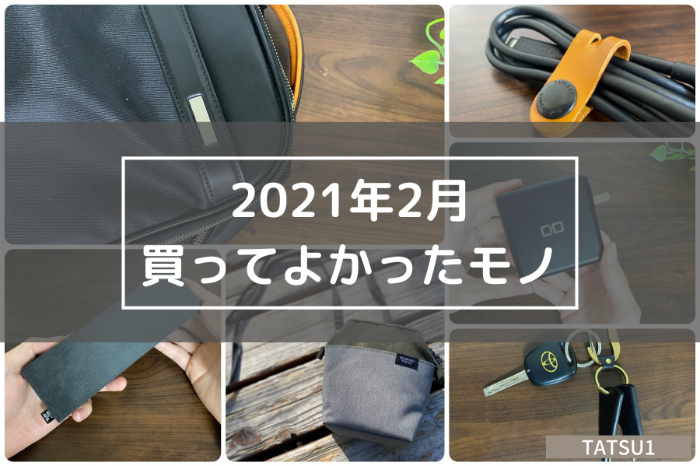 【買ってよかったモノ】2021年2月版【5選+α】 - ミニメモログ-meaningful_Memo’s blog-のアイキャッチ画像