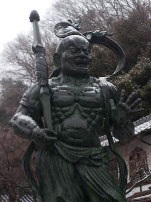 観音正寺の仁王像