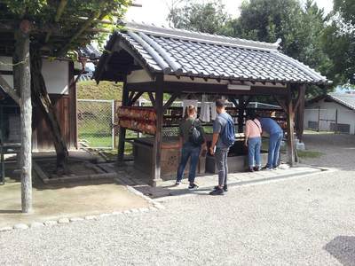 南円堂の手水舎