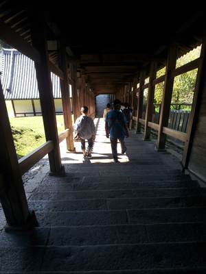 二月堂の下り階段