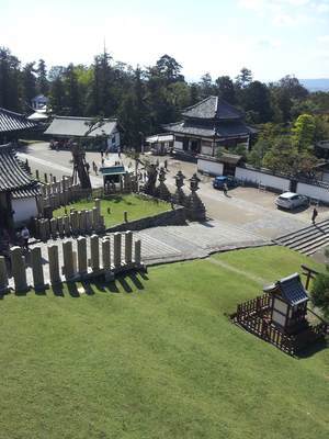 二月堂の上からの景色