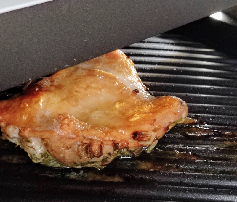 ビストロ自動メニューでクッキング 32番：凍ったままグリル - 愛しの