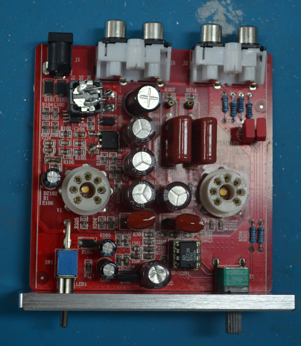 NFJ TUBE-00Jの回路解析、修理、改造9。改造④ カップリング