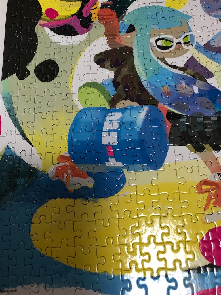 スプラトゥーン パズル］やっと完成！スプラパズル！ - スプラ