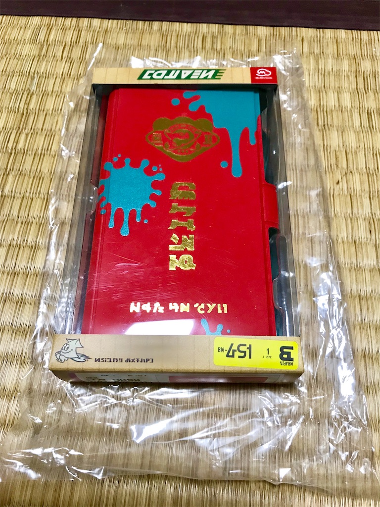 スプラトゥーン2 サーモンラン クマサン商会 支給スマホケース