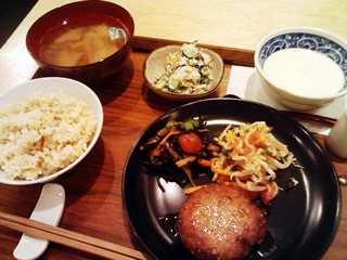 cafe milletでランチ（2009年8月11日）