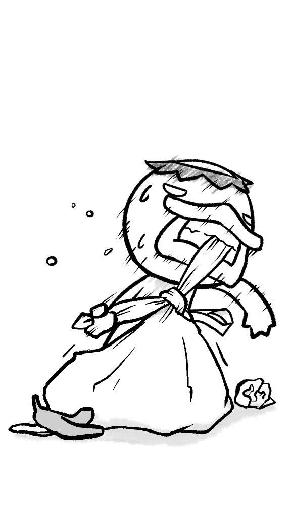 ４月３日 ゴミ袋 めふさんの ほそぼそやってます