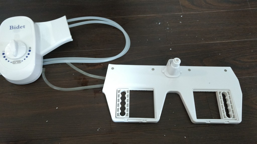 Diy え ユニットバスでウォシュレットを できらあ Some Folks Lives