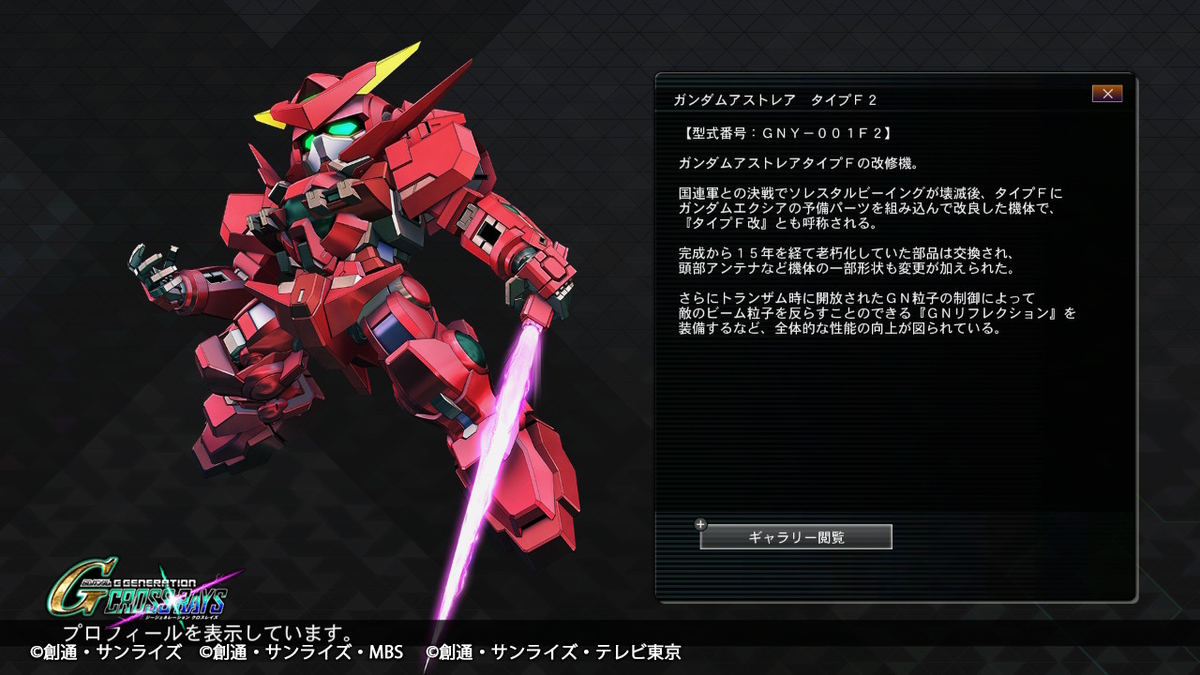 今日のmsはガンダムアストレア タイプf2 Gジェネクロスレイズ Hobby日記