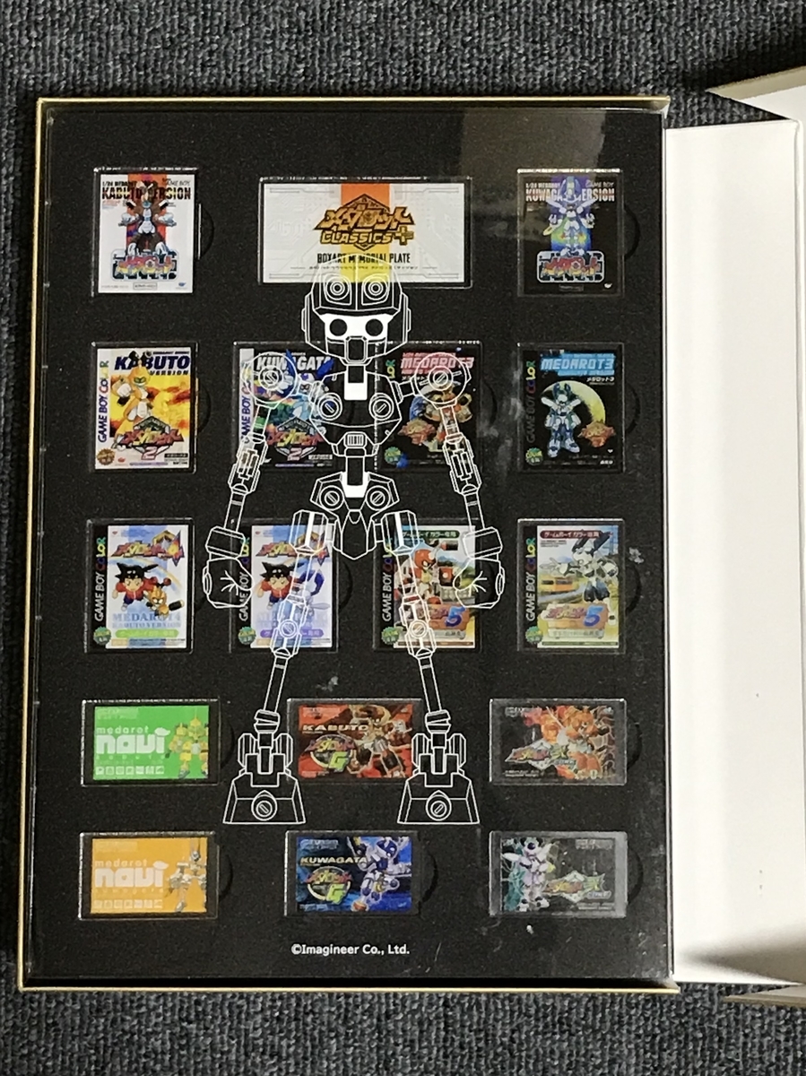 歴代パッケージのアクリルプレート