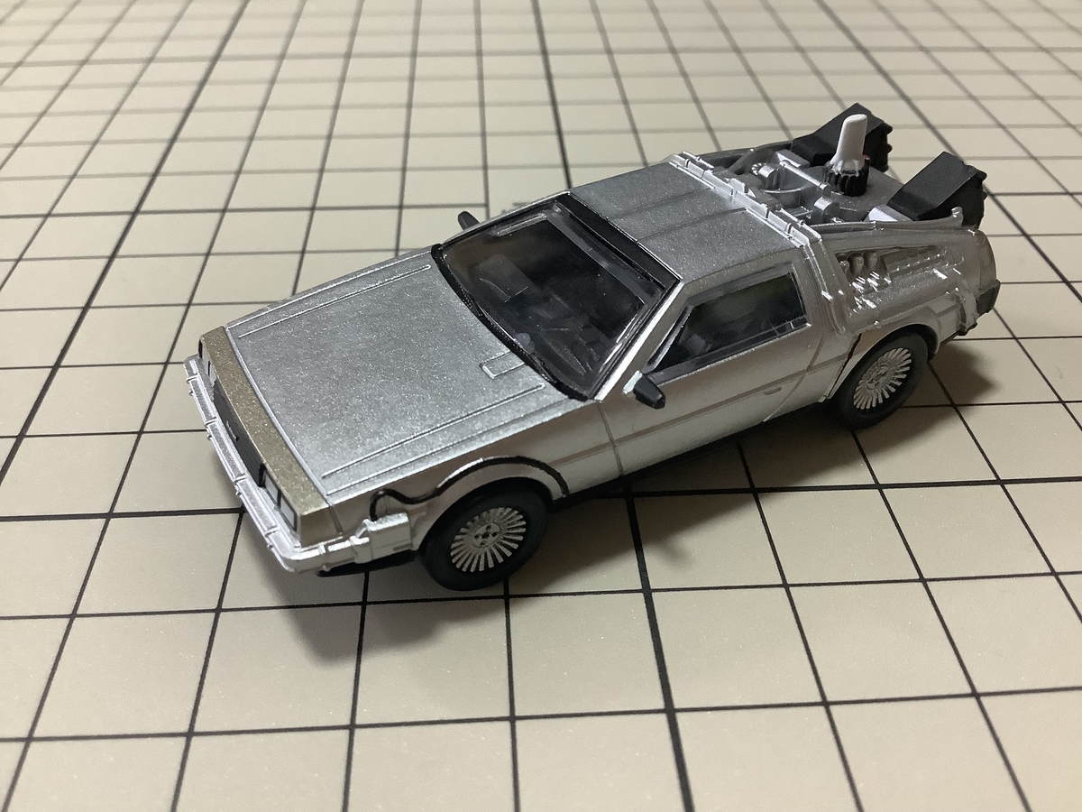 ホビーガチャ デロリアンを回してみました - Hobby日記