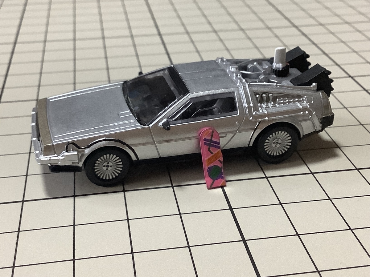 バックトゥザフューチャー ドクのバン 1/64スケール ホビーガチャ