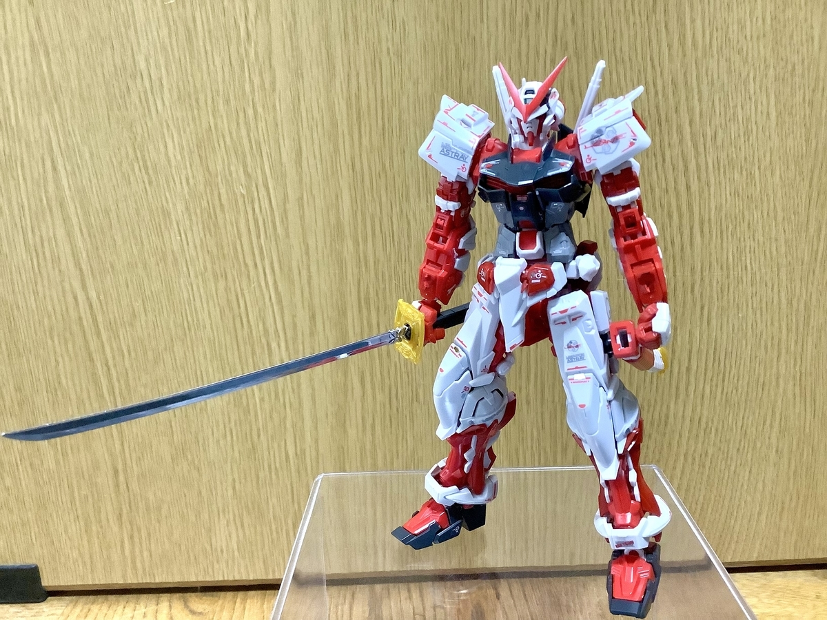 レビュー】RGガンダムアストレイレッドフレームを素組みで組み立て