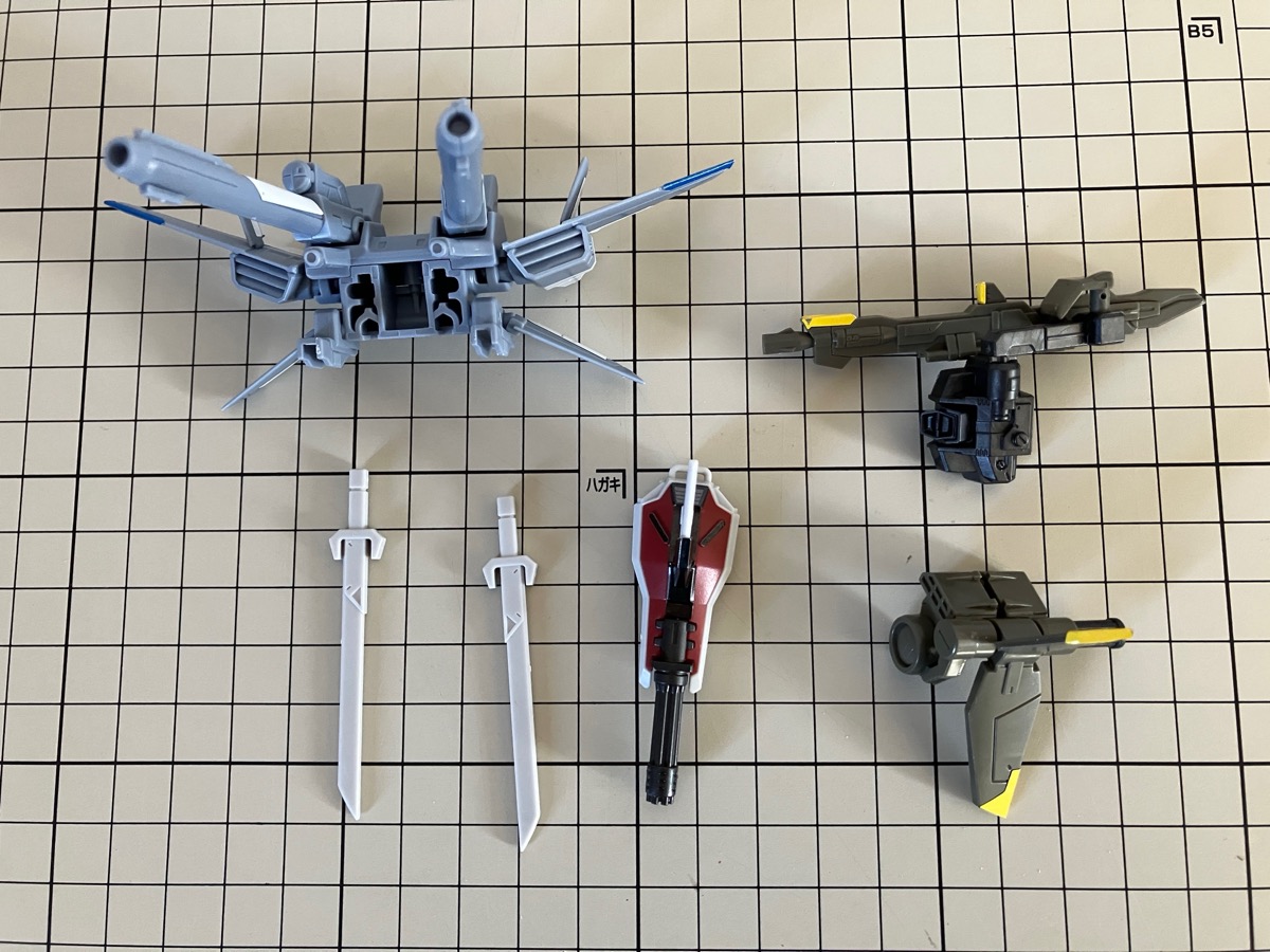 ルージュ、ストライクバック MOBILITY JOINT GUNDAM VOL.6 ストライクルージュ用EXパーツを
