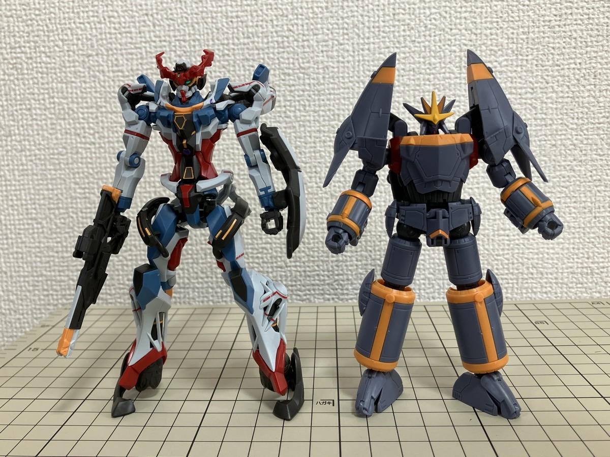 MODEROIDミニ合体変形のガンバスターを素組みしてみた感想 - Hobby日記