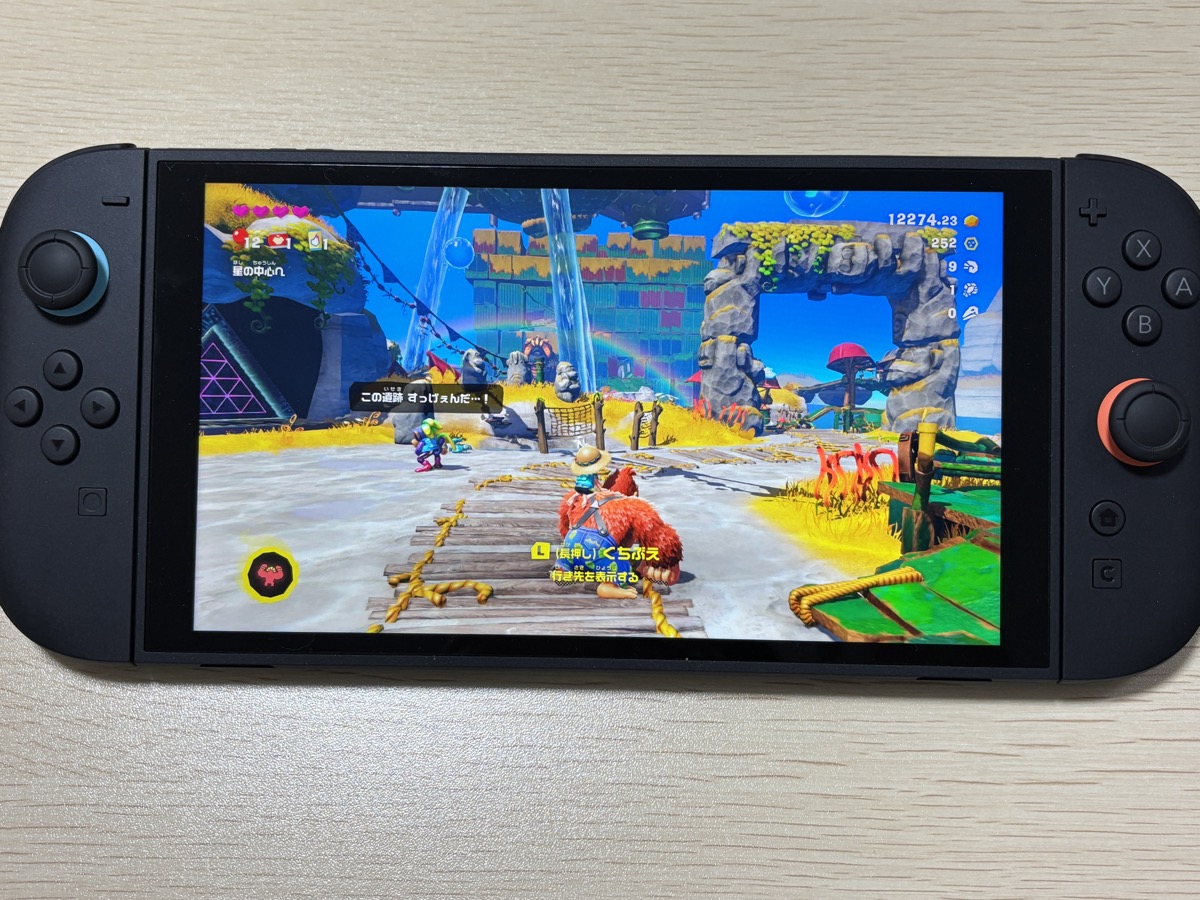 Switch2の携帯モードでドンキーコング バナンザをプレイしてみた感想 