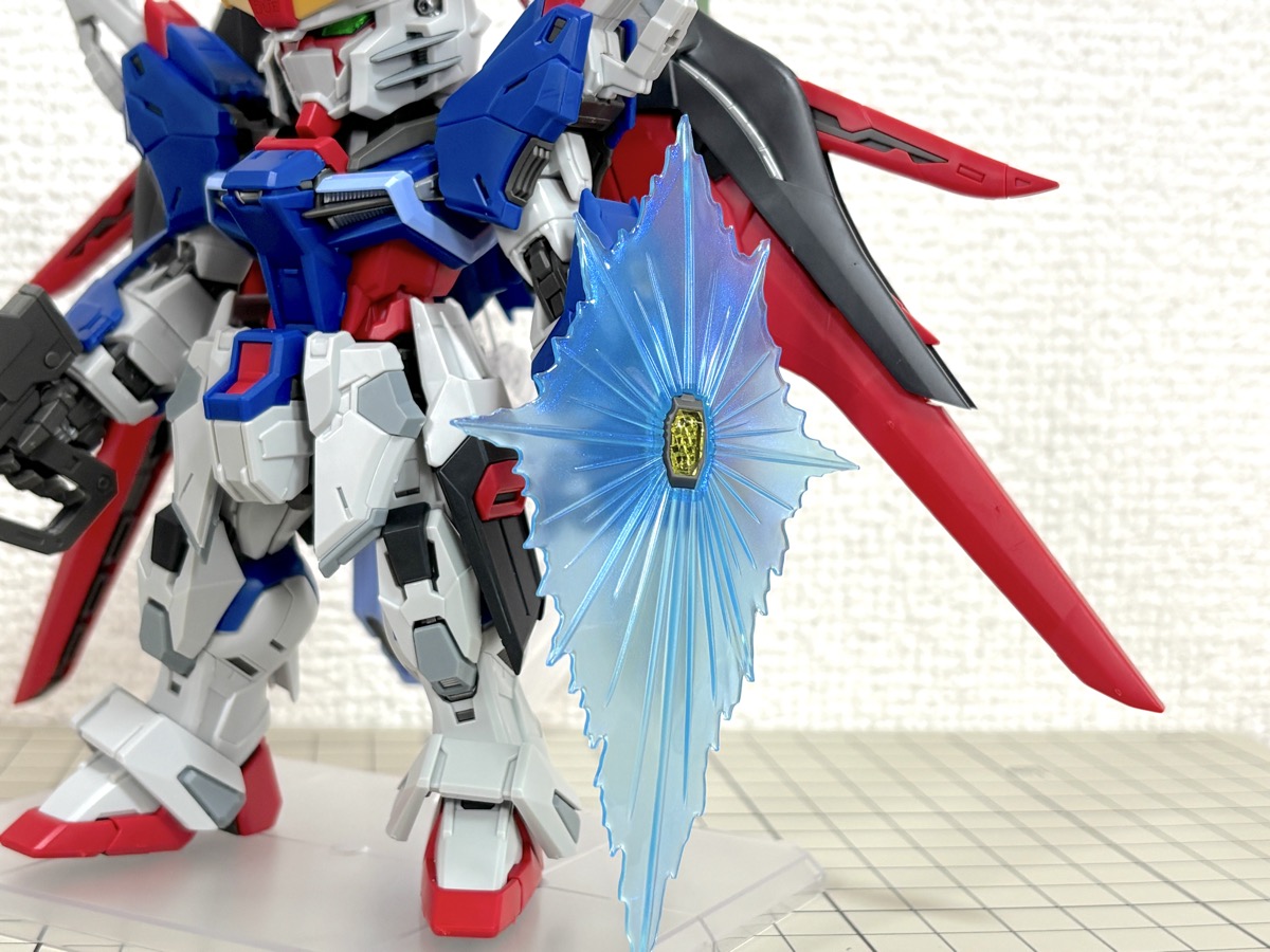 MGSDデスティニーガンダムを素組みしてみた感想 - Hobby日記