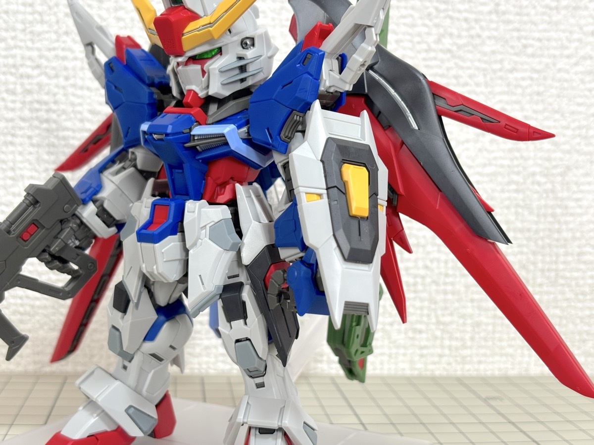 MGSDデスティニーガンダムを素組みしてみた感想 - Hobby日記