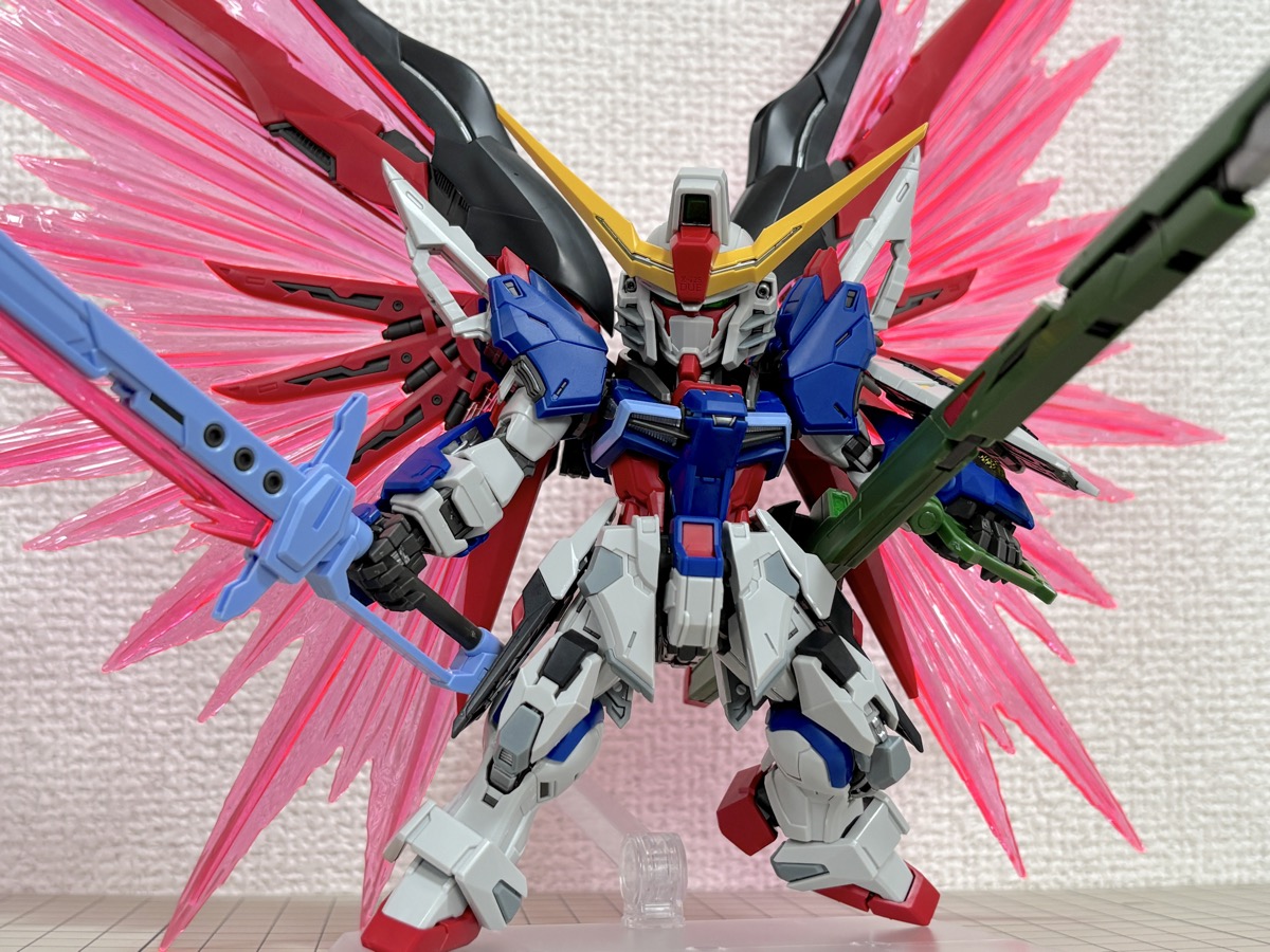 MGSDデスティニーガンダムを素組みしてみた感想 - Hobby日記