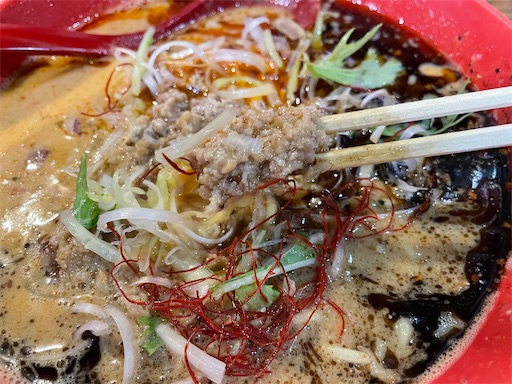 青森県八戸市 エビスKENの海老坦々麺 - メガネ先生の日記（青森グルメ）