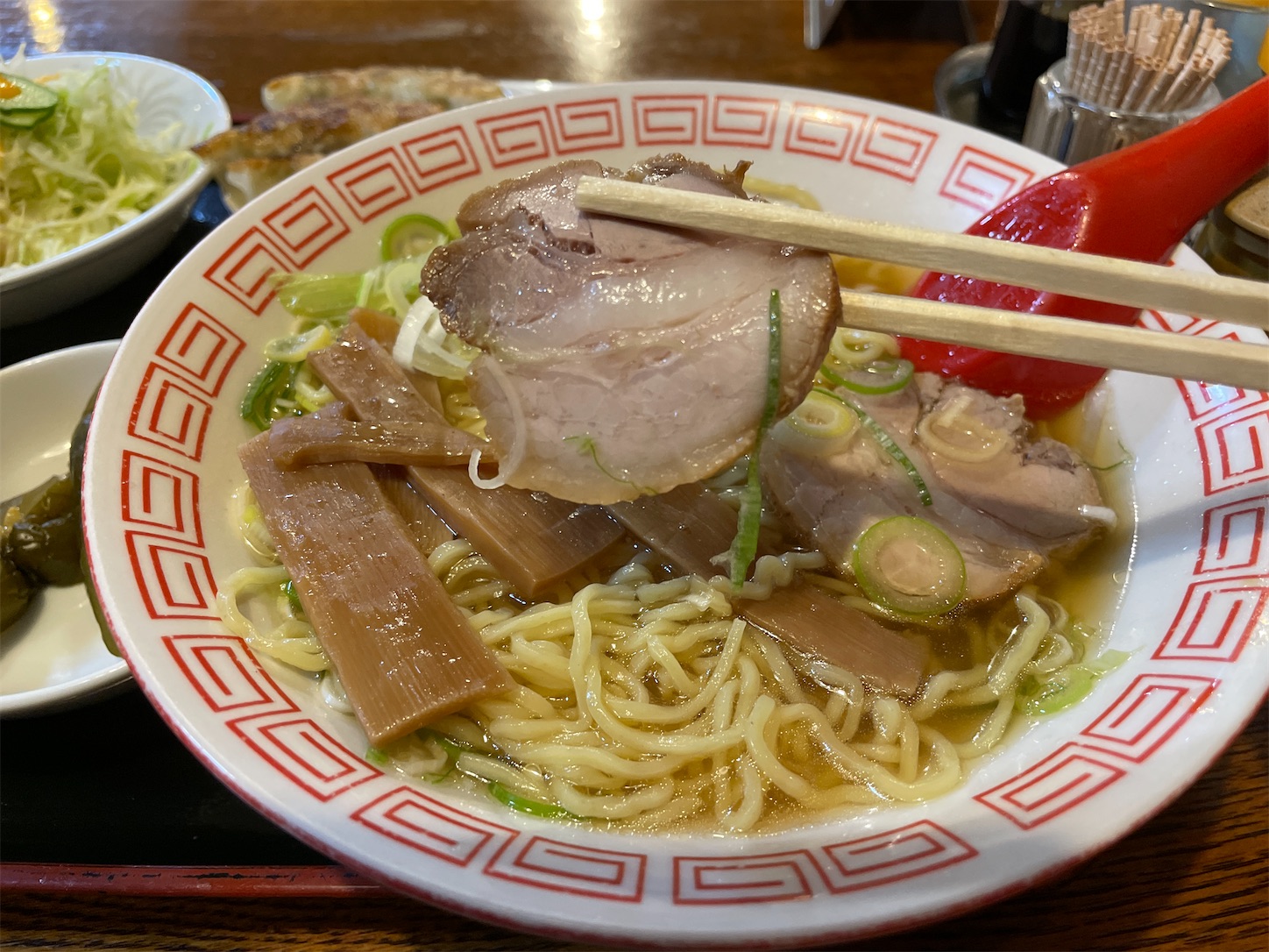 青森県八戸市/中華料理 彩華さんでラーメンセットとから揚げを食べて来