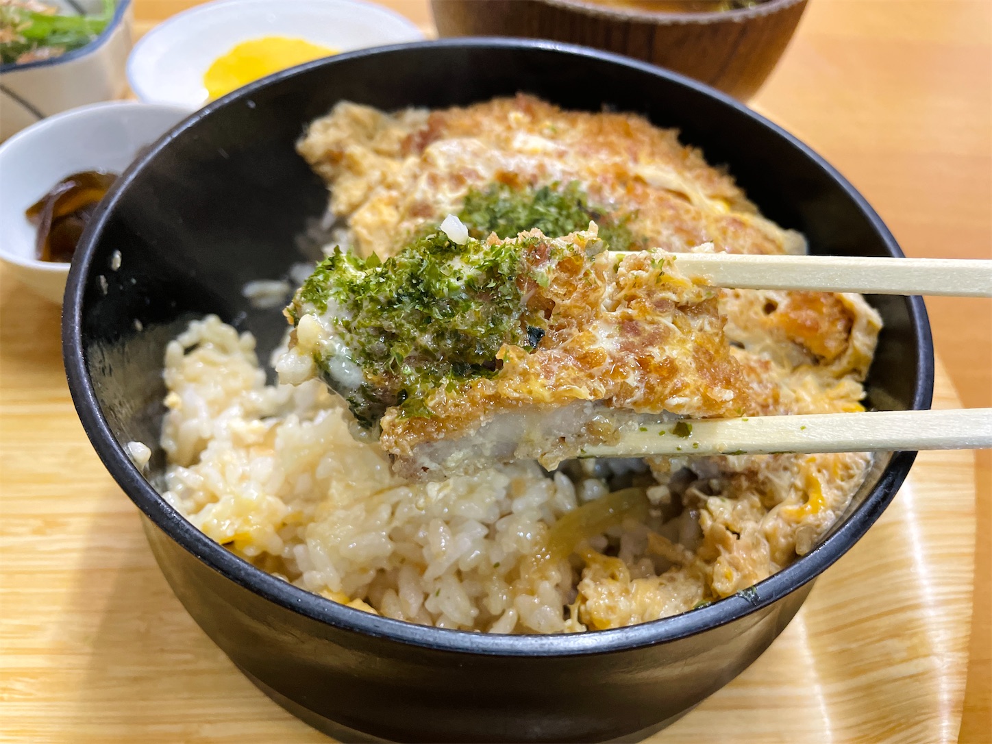 青森県八戸市/津軽家さんの五目めんとかつ丼を食べて来ました