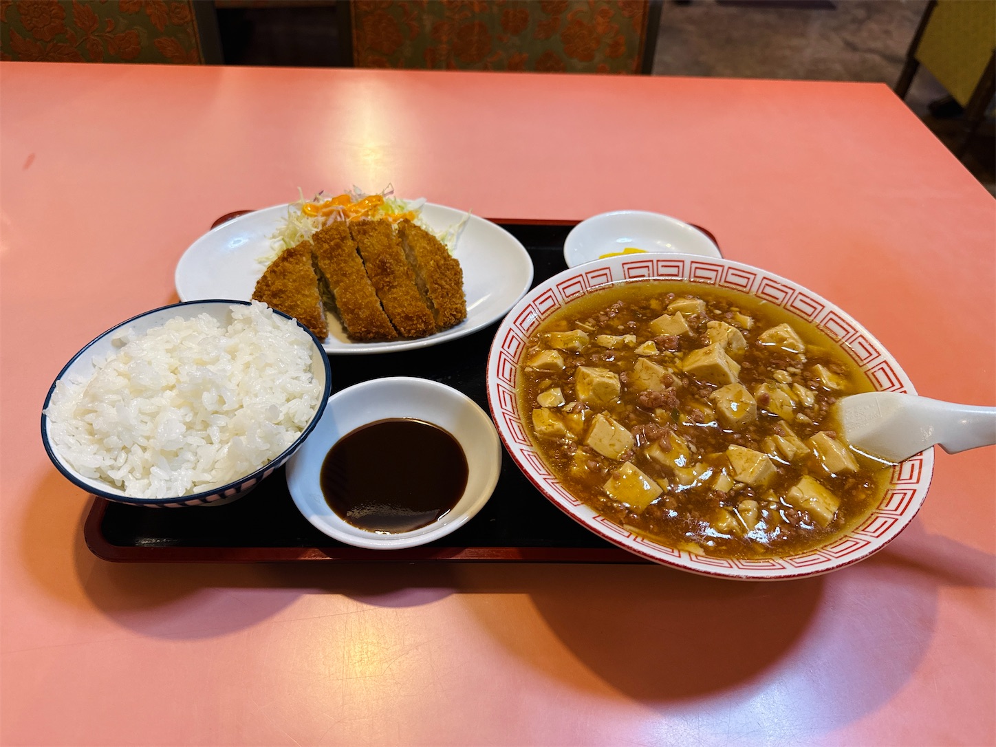 青森県八戸市/中華料理 彩華さんでマーボー麺セットを食べて来ました