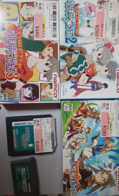 ゲームボーイアドバンス／ゲームボーイ用 テイルズシリーズ ソフト5本セット ゲームボーイアドバンス／ゲームボーイ用 テイルズシリーズ ソフト5本