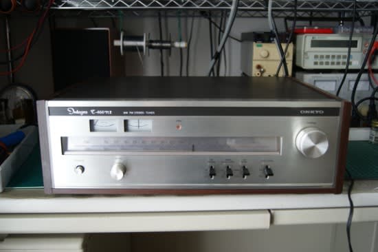 ONKYO Integra T-466NII チューナー整備 - ガラクタな部屋