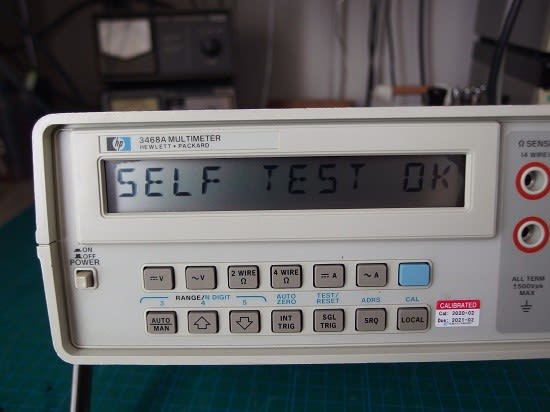 HP 3468A MULTIMETER - ガラクタな部屋