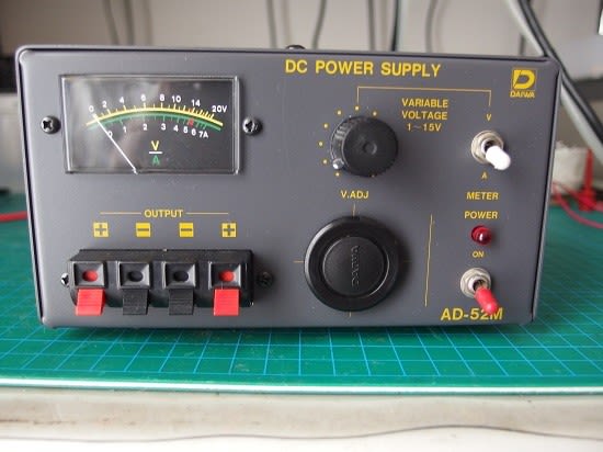 安定化電源 DAIWA AD-52M DAIWA DC POWER SUPPLY AD-52M - ガラクタな部屋