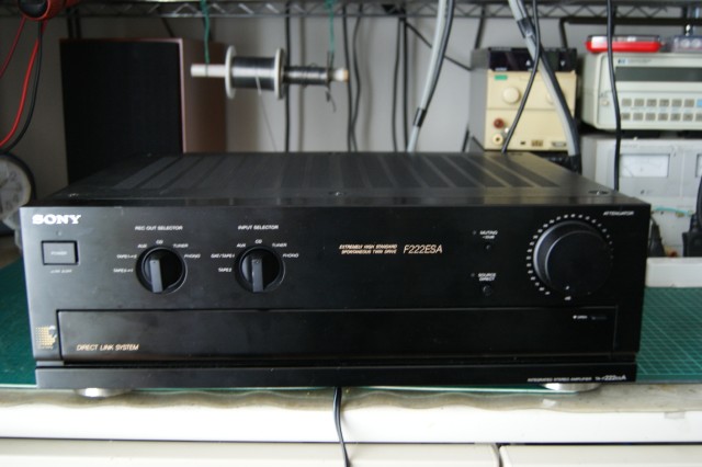 SONY TA-F222ESA プリメインアンプ 2台目 - ガラクタな部屋