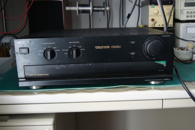 SONY TA-F222ESJ プリメインアンプ - ガラクタな部屋