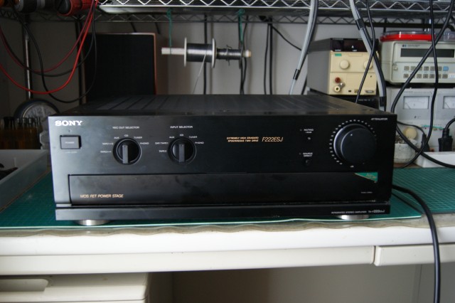 SONY TA-F222ESJ プリメインアンプ - ガラクタな部屋