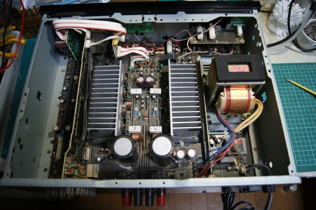 YAMAHA AX-570 プリメインアンプ 2台目 - ガラクタな部屋