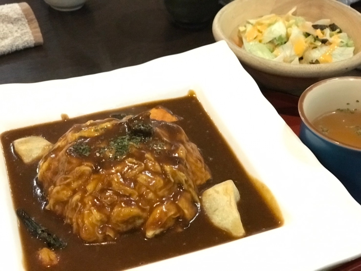 赤ちゃん子ども連れでいける愛知県東海市の人気カフェ「町家カフェかぎや」のランチセット