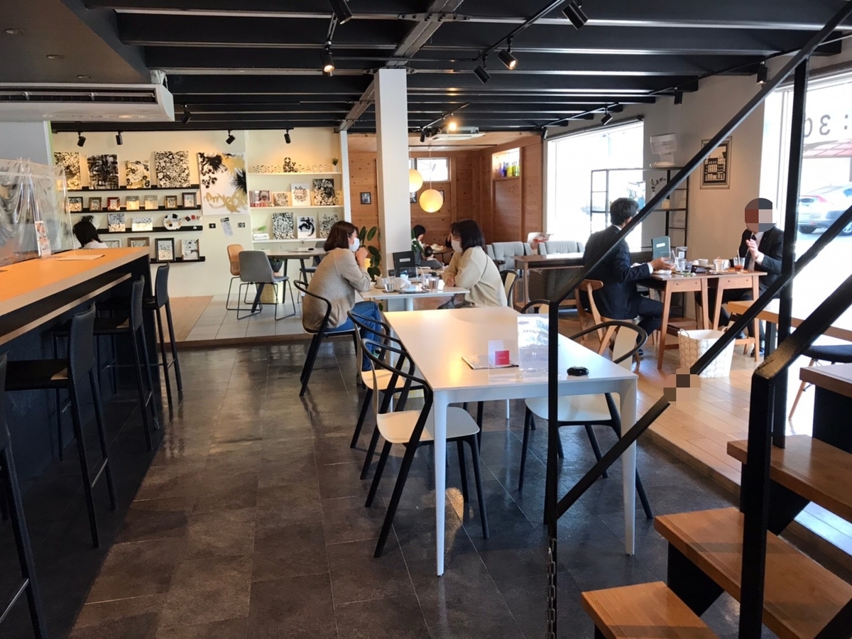 子ども連れでランチに行ける半田市のイチカフェの内観