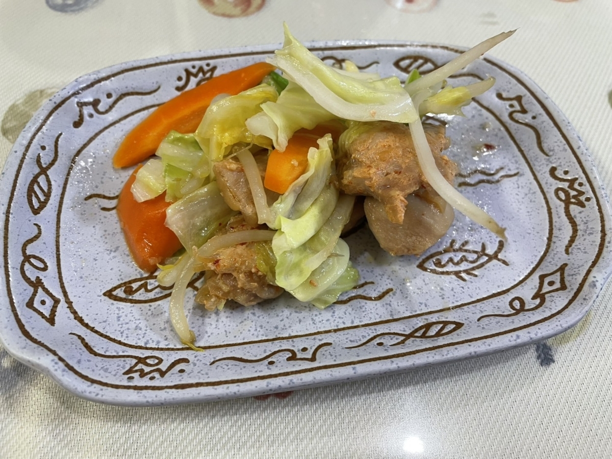 島屋食堂の鶏ちゃん02 f:id:meguharuo:20210709230639j:plain