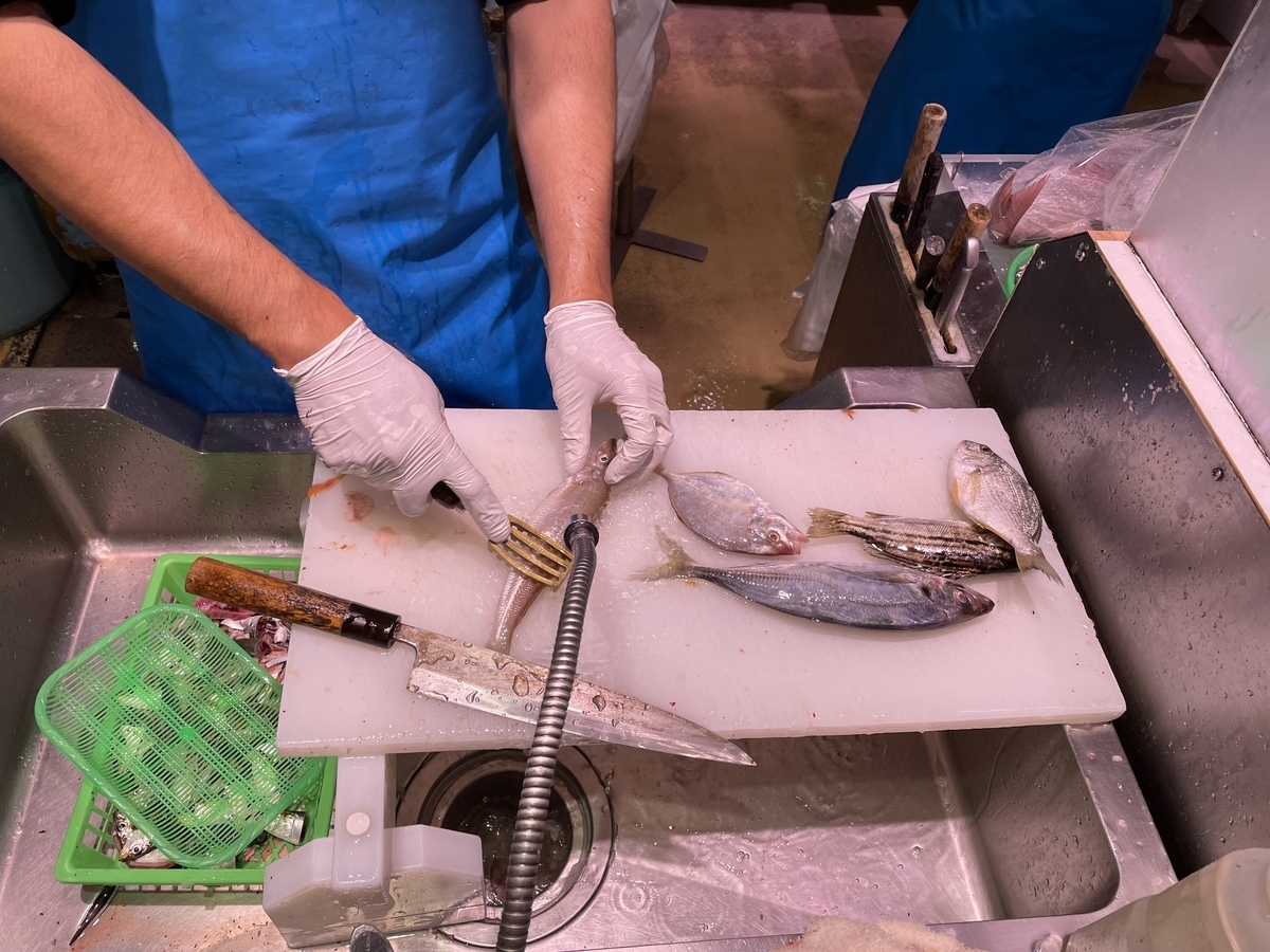 【堀太郎】　養魚場の春 魚太郎名物！激安な朝一の鮮魚バケツ盛りを買いにいってきた！魚太郎